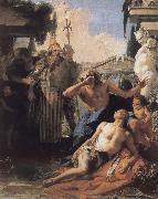 Giovanni Battista Tiepolo Lantos s death Spain oil painting artist